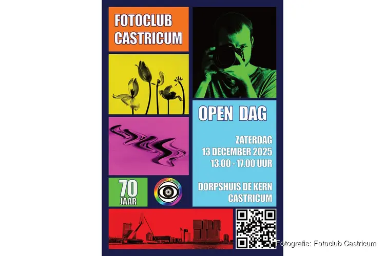 Fotoclub Castricum start jubileumjaar met een opendag