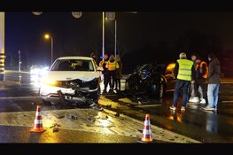 Veel schade na ongeval op kruising in Heemskerk