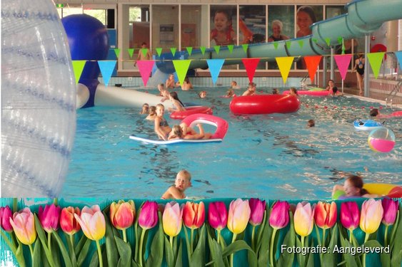 Het Sportfondsenbad Beverwijk organiseert de Kinder Fun Ochtend "LENTE”!