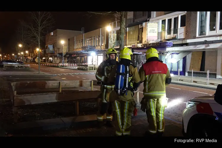 Enorme ravage na explosie bij juwelier in Heemskerk