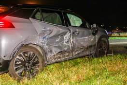 Forse schade na ongeval in Beverwijk
