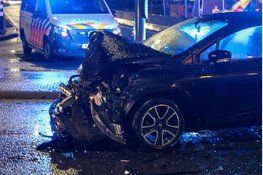 Flinke schade na ongeval op kruising in Haarlem