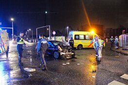Flinke schade na ongeval op kruising in Haarlem