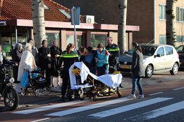 Voetganger gewond na aanrijding met auto