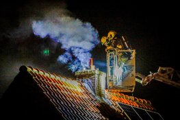 Fikse rookontwikkeling bij woningbrand in Heemskerk