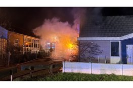 Woningbrand aan Arentsburg in Castricum