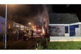 Woningbrand aan Arentsburg in Castricum
