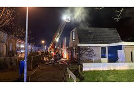 Woningbrand aan Arentsburg in Castricum
