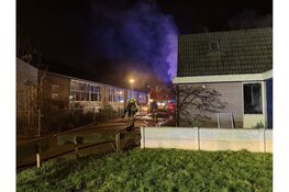 Woningbrand aan Arentsburg in Castricum