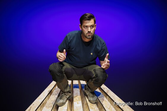 Cabaretier Jasper van der Veen speelt Op Scherp