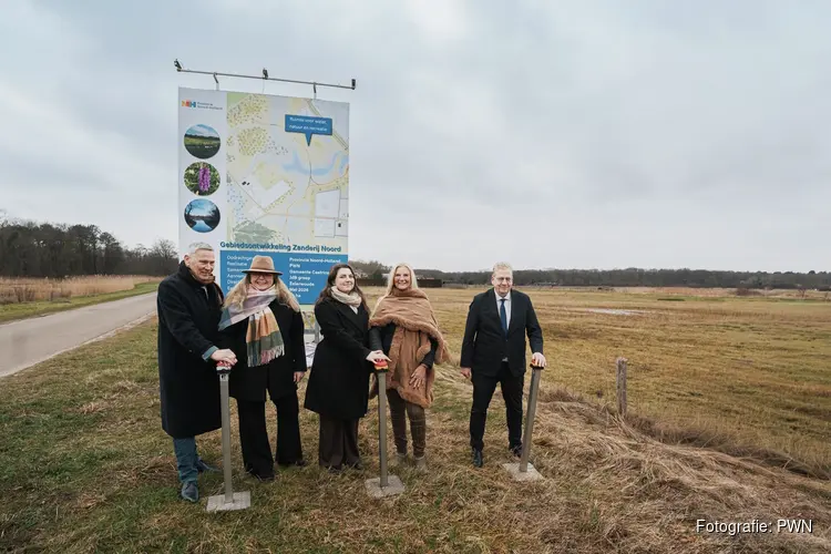 Werkzaamheden De Zanderij in Castricum officieel gestart