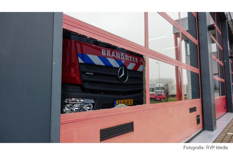 Weer inbraak in brandweerkazerne in Noord Holland, nu Uitgeest