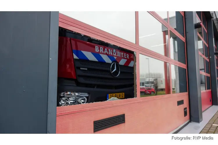 Weer inbraak in brandweerkazerne in Noord Holland, nu Uitgeest