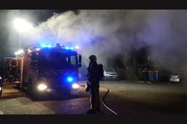 Meerdere auto's in brand in Spaarndam