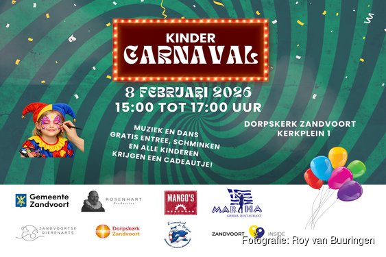 Kindercarnaval staat voor de deur