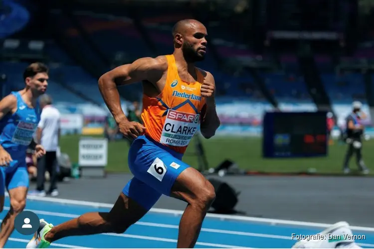 Ryan Clarke loopt Nederlands Record op de 800 meter indoor