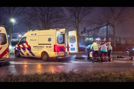Overstekende voetganger aangereden in Beverwijk, traumahelikopter ter plaatse