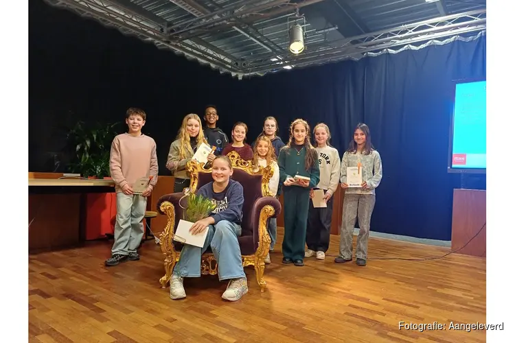 Deborah wint Velsen voorleeswedstrijd!