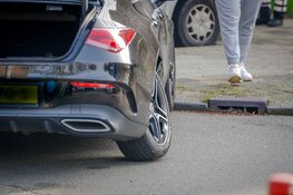 Schade na ongeval op kruising in Heemskerk