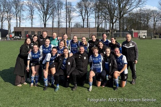 ADO '20 VR1 haalt na achterstand uit met onvervalste zevenklapper