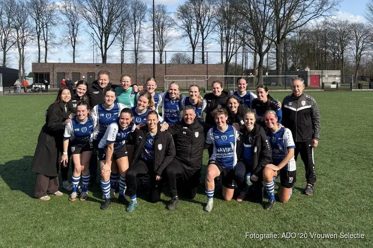 ADO '20 VR1 haalt na achterstand uit met onvervalste zevenklapper