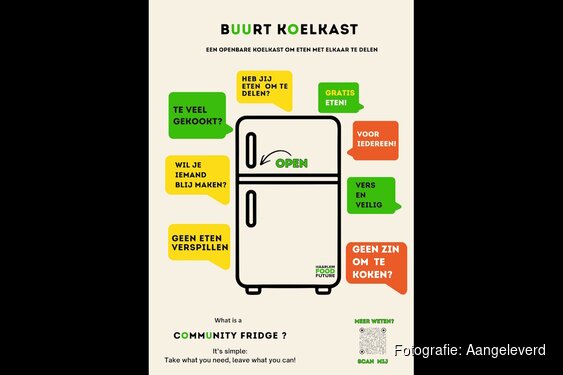 Lancering Buurt Koelkast op Springer Festival