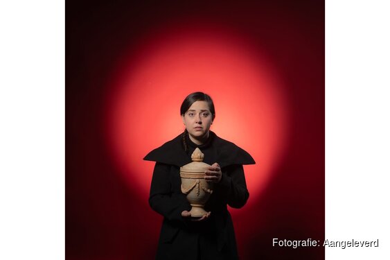 Collectief Ludvik speelt muziektheater-voorstelling Requiem tijdens het Karavaan Festival