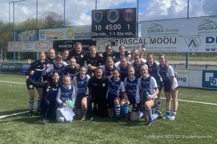 ADO ’20 VR1 revancheert zich met dubbele cijfers op Hoogland