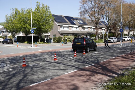 Ongeval op kruising in Heemskerk zorgt voor verkeershinder