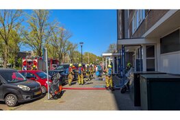 Veel rook bij brand in berging in Beverwijk, één persoon aangehouden door politie