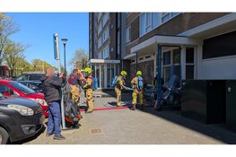 Veel rook bij brand in berging in Beverwijk, één persoon aangehouden door politie