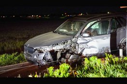 Twee gewonden na frontale botsing op N203