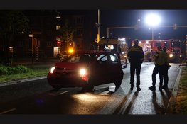 Forse schade na ongeval op kruising in Beverwijk
