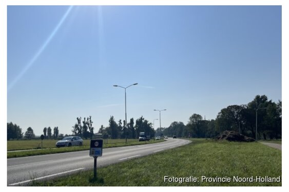 Provincie start ontwerpfase voor veiligere N203 tussen Uitgeest en Limmen