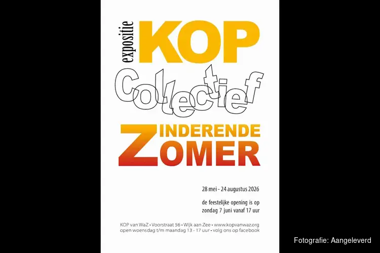 Expositie kunstenaarscollectief KOP van WaZ: 'Zinderende Zomer'