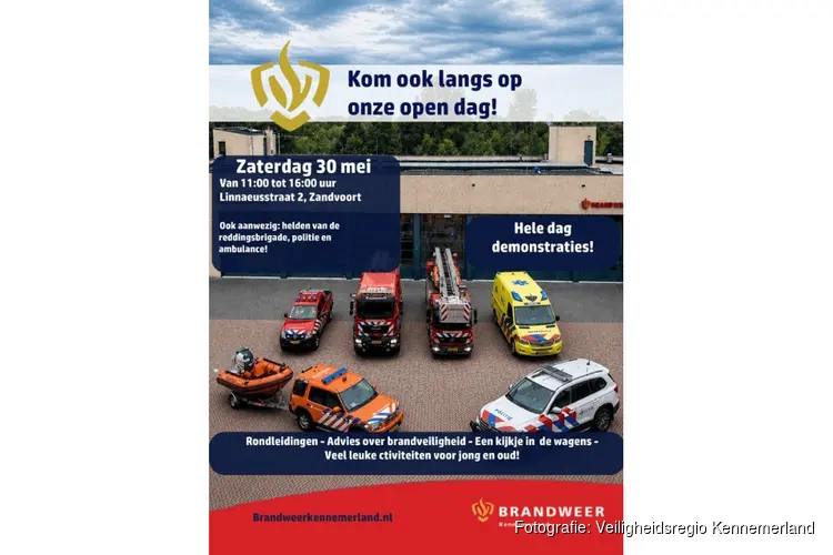 30 mei Open dag Brandweer Zandvoort