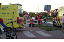 Ernstig gewonde na valpartij op Geesterweg/Zienlaan in Uitgeest