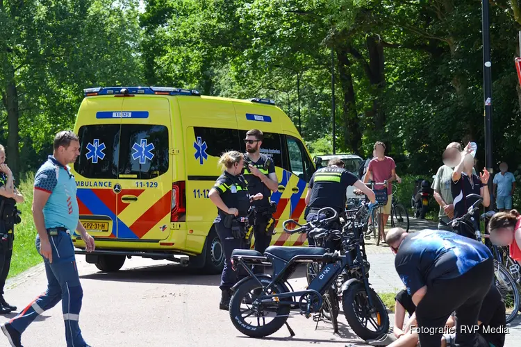 Fietser ernstig gewond na val in Beverwijk
