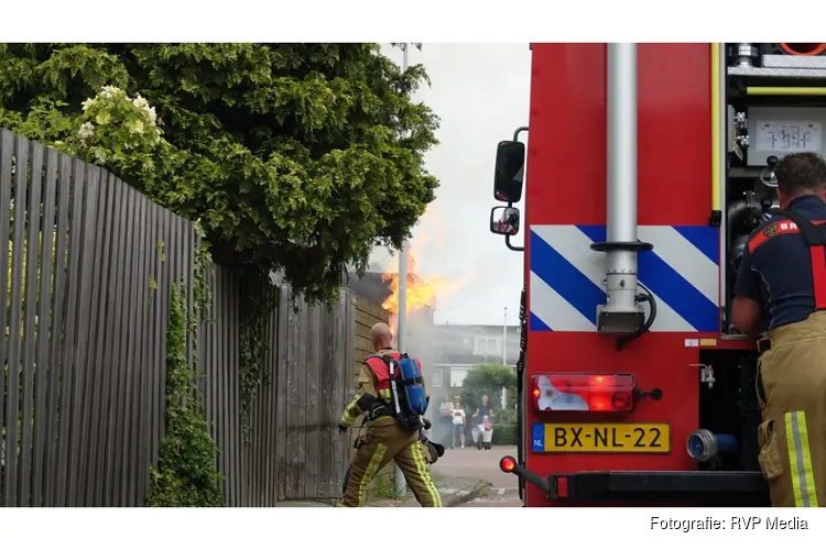 Schade na uitslaande brand in aanbouw in Heemskerk