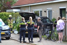 Vrouw ramt geparkeerde auto en woning in Heemskerk