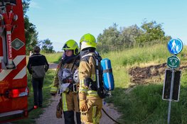 Stuk gras afgebrand in park Sint Aagtenpark