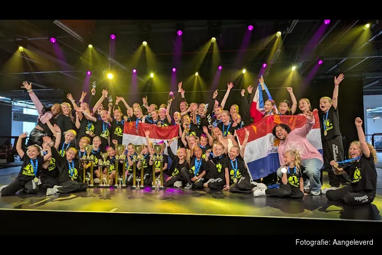 Dansstudio De Danstuin schittert op Europees Kampioenschap