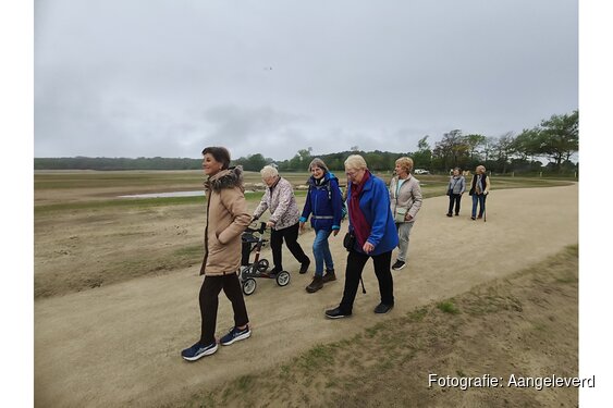 Laagdrempelige wandelgroep in Castricum