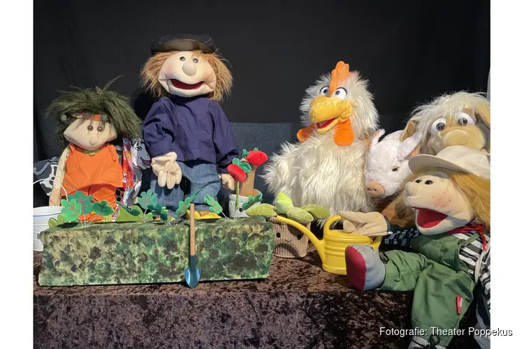 Voorleestheater Poppekus speelt Boer Boris