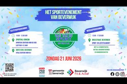 Beverwijk viert sport, gezondheid en ontmoeting tijdens Dag van de Sport 2026