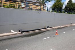 Bestuurder mee met politie na ongeval in Beverwijk