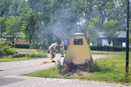 Twee branden langs de Sint Aagtendijk in Beverwijk
