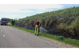 Twee branden langs de Sint Aagtendijk in Beverwijk