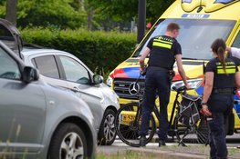 Fietser gewond na aanrijding met auto in Heemskerk