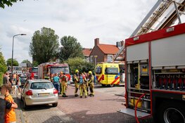 Bewoner gewond na brand in keuken van woning in Beverwijk